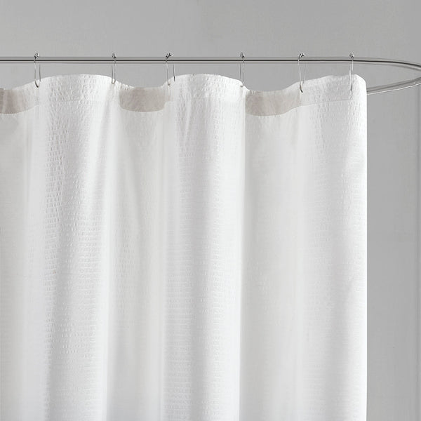 72" x 72" ombre printed seersucker shower curtain - Tuesday Morning - Shower Curtains