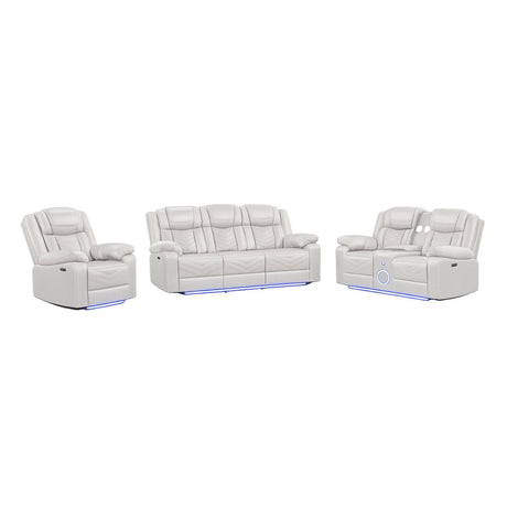 Challenger LED Power Recliner Set