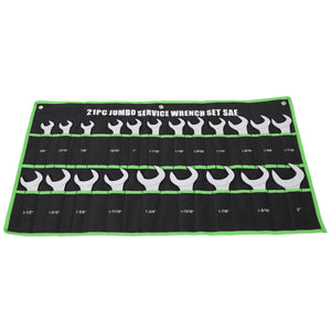 21PCS SAE Jumbo Service Wrench Set