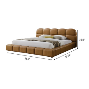 Roswell Luxurious King Size Platform Bed