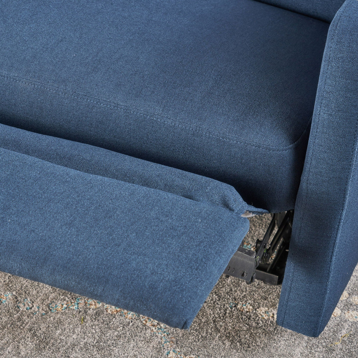 Alma - Contemporary Upholstered Loveseat Recliner - Best Buy Furniture