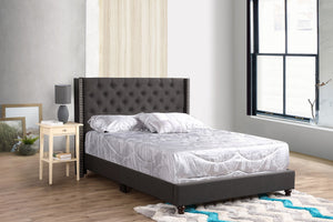 Nailhead Bed Transitional Vibrant