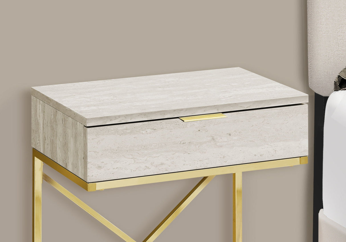 Accent Side Table, Storage Drawer, Spacious Tabletop, Contemporary & Modern - Best Buy Furniture