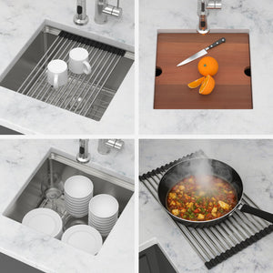 17" Undermount Kitchen Sink - Single Bowl