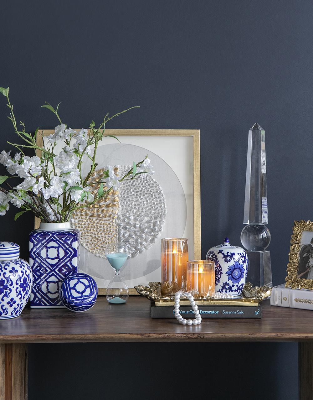 5x5x10" Porcelain Decorative Jar