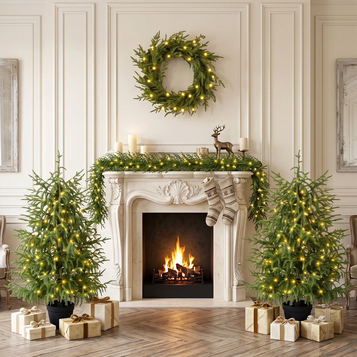4-Piece Christmas Tree Set