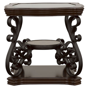 Bianca - 2 Shelf Table
