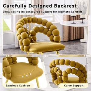 Puffy Bubble, Ball Chain Chairs For Dining Room