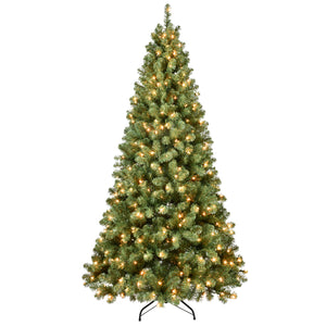 5ft Pre-Lit PVC Christmas Tree with 200 UL Lights