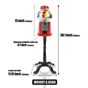 15 Inch Commercial Gumball Machine