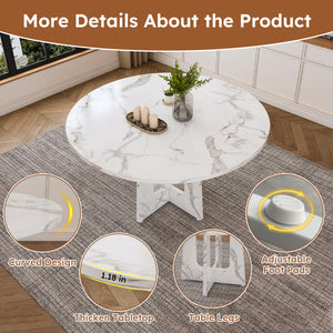 Round Dining Table For 4