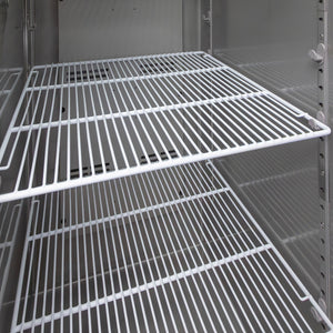 54" Commercial Refrigerator 49 Cu.Ft Stainless Steel 2 Door Reach-In Fridge