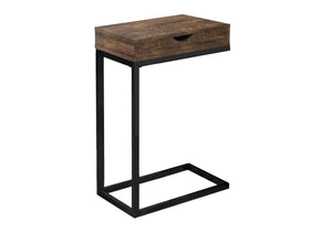 Accent Table, C - Shaped, Modern - Brown - Best Buy Furniture