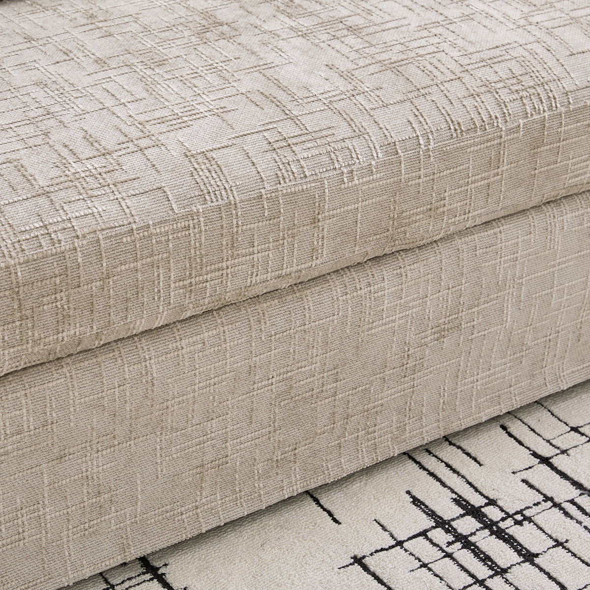 83.86" Wide Modern Casual Sofa in Wheat