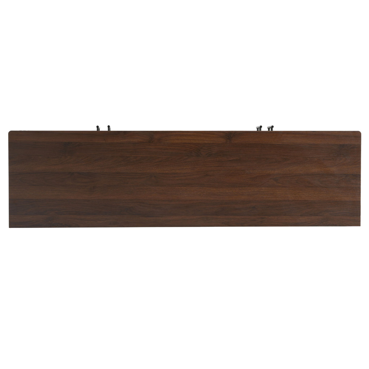 4 Door TV Cabinet, 2 Storage Spaces, Adjustable Shelves
