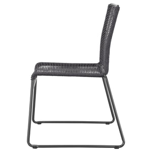 Jerome - Stackable Side Chair (Set of 2) - Charcoal