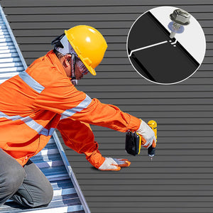 20 PCS Metal Roofing Panels, Galvanized Steel, Waterproof, Heavy Duty