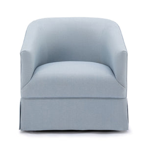 Earl - Skirted Swivel Chair
