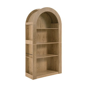 78.74" Tall Arched Bookcase
