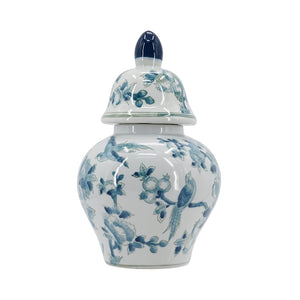 7.9x6.3x13" Porcelain Ginger Jar