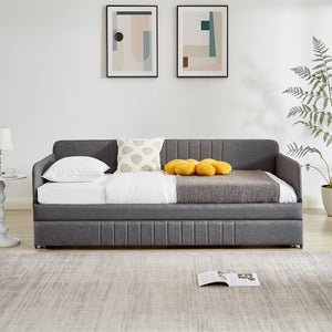 Daybed, Sofa Bed with Trundle Twin Size