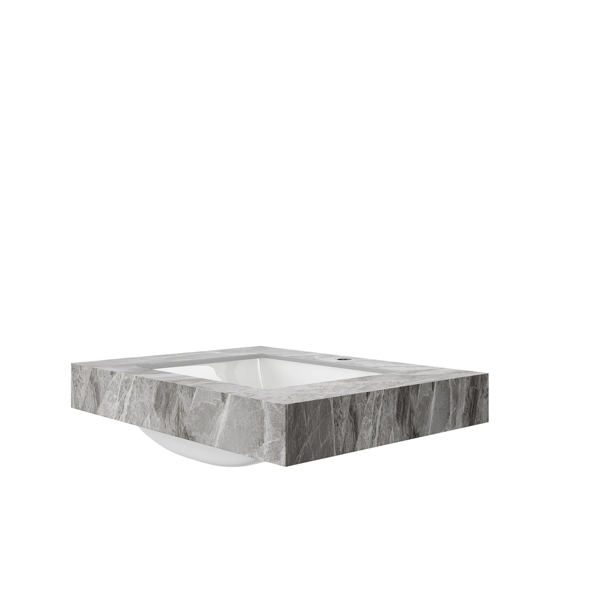 30" MURI Bathroom Sink in Light Gray