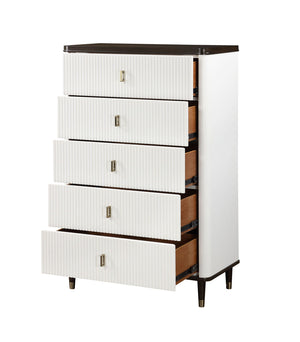 Carena - Chest - White / Walnut - Best Buy Furniture
