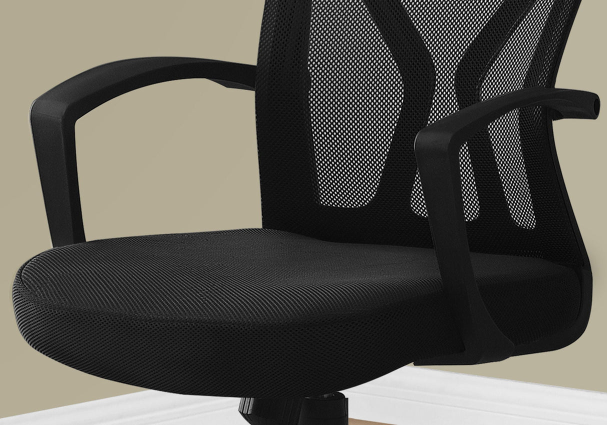 Office Chair, Adjustable Height, Swivel, Ergonomic, Mesh, Contemporary & Modern - Best Buy Furniture