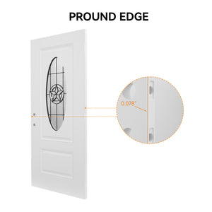 36"x80" Fiberglass Front Door