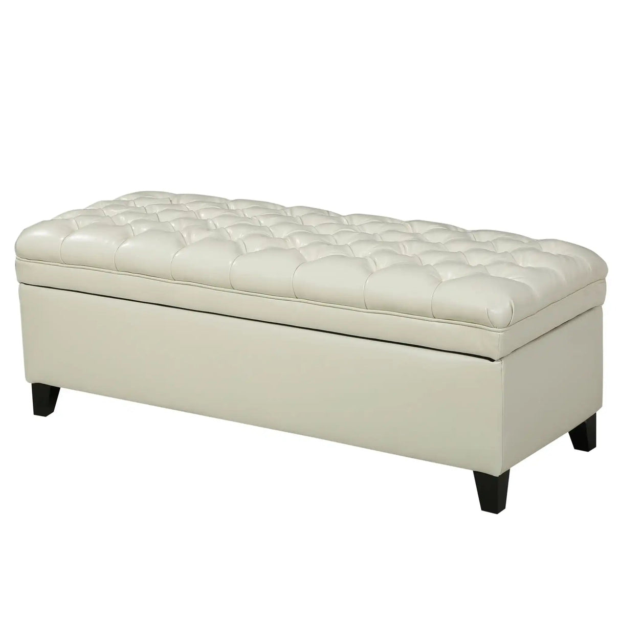 Juliana - Storage Ottoman With Birch Legs - Best Buy Furniture