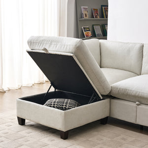 96.5" Sectional Couch for Living Room