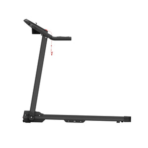 Foldable Treadmill 2.5Hp Electric Running Machine For Home - Black