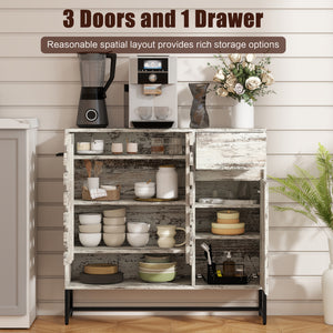Farmhouse Sideboard Cabinet with Storage