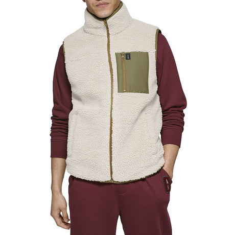 Men's Faux Fur Warm Outerwear Vest