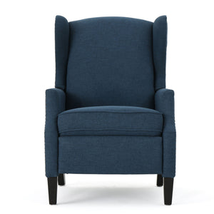Westeros Wing Back Fabric Upholstered Recliner
