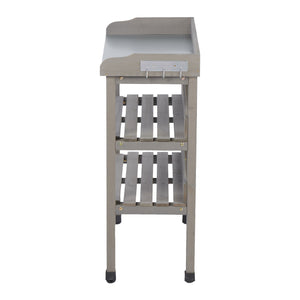 Outdoor Potting Table, 3 Tier Workbench