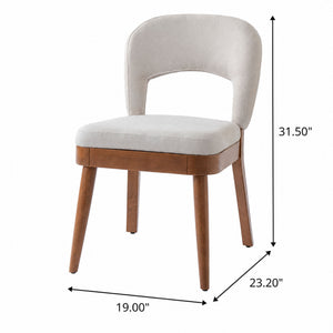 7-Piece Mid-Century Dining Table Set