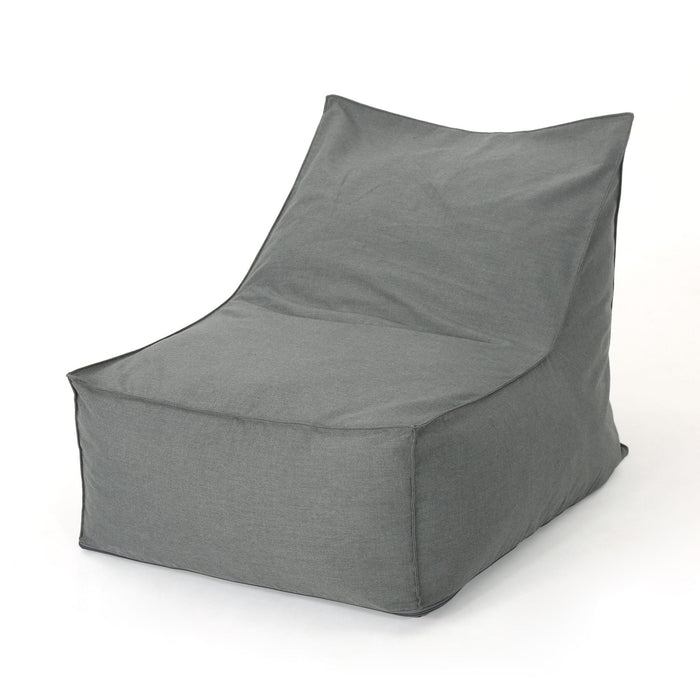 Water Resistant Fabric Bean Bag Chair with Foam Filling - Ettie Collection