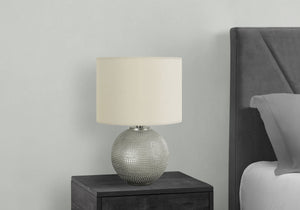 Lighting, Table Lamp, Modern - Gray / Cream - Best Buy Furniture