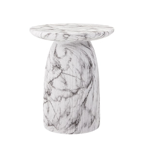 Outdoor MGO Side Table, Light Grey