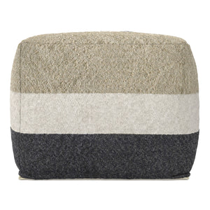 Clay - Square Pouf, Upholstered