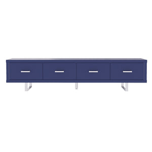 TV Stand With Slatted Drawers