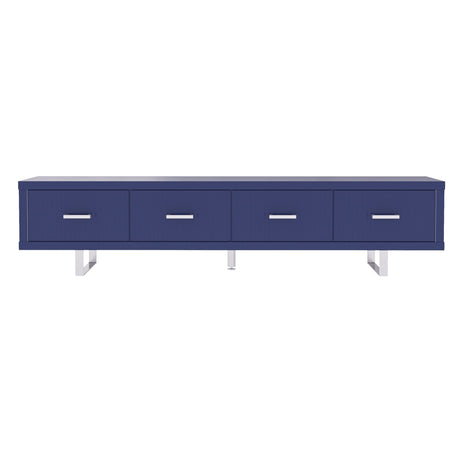 TV Stand With Slatted Drawers