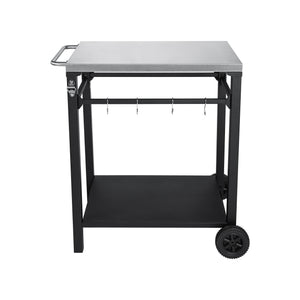 2-Tier Outdoor Grill Cart