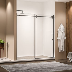 Frameless Single Sliding Shower Door