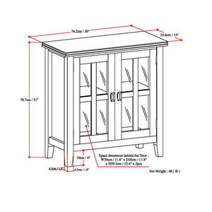 Artisan - Low Storage Cabinet - Hickory Brown