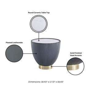 Anderson - Upholstered End Table