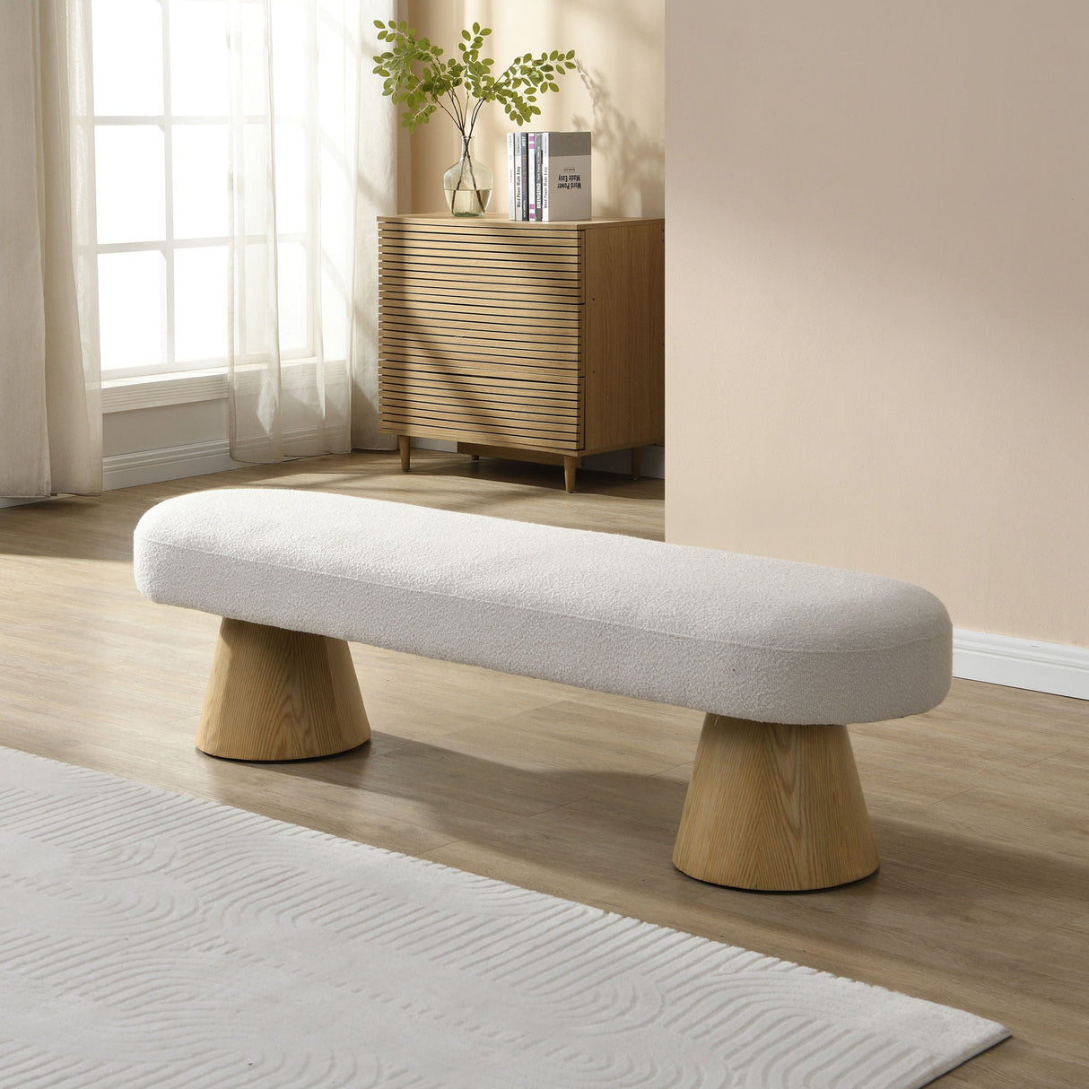 Upholstered Bench for Dining Room