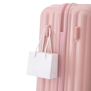 20" / 24" / 28" 3 Pieces / Set Spinner Wheel Luggage, Carry On Suitcase, With Cup Holder & USB Port & Phone Holder