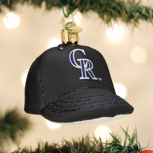 Rockies Baseball Cap Ornament